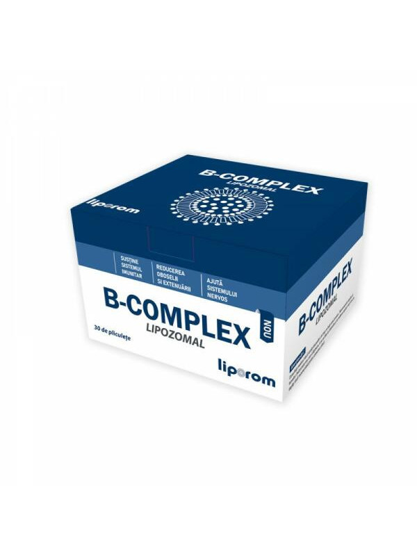B-complex lipozomal "liporom" 30pl naturali prod