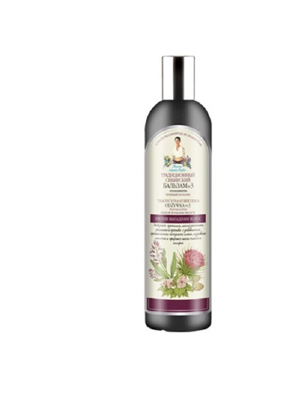 Balsam impotriva caderii parului cu propolis de brusture "bunica agafia" 550ml adams vision