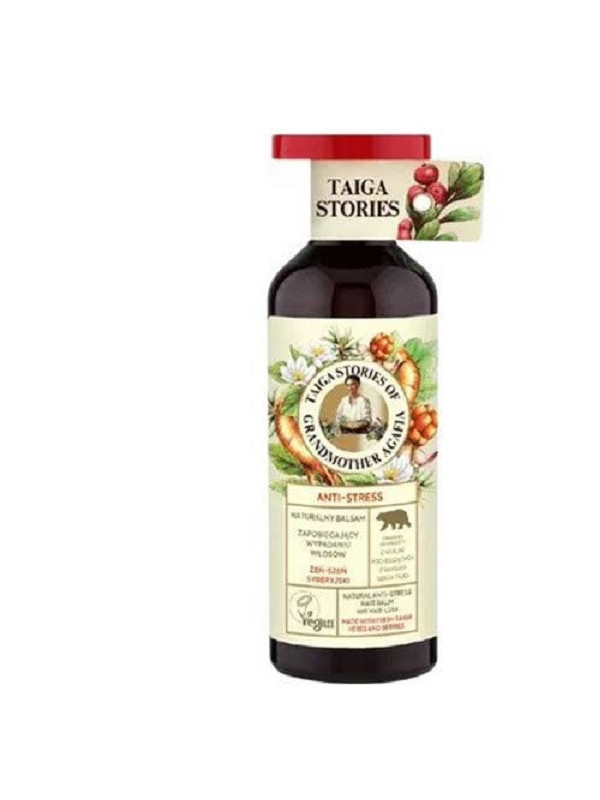 Balsam natural impotriva caderii parului cu ginseng siberian "bunica agafia" 500ml adams vision