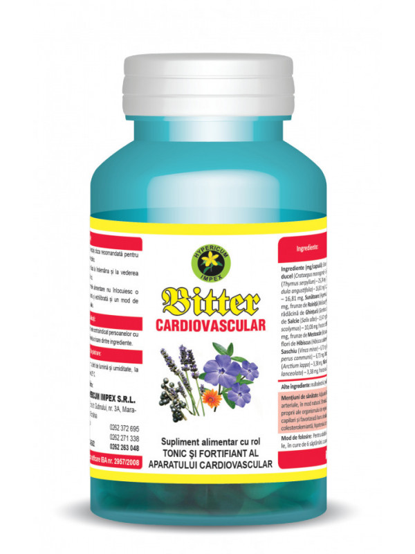 BITTER CARDIOVASCULAR 60cps HYPERICUM