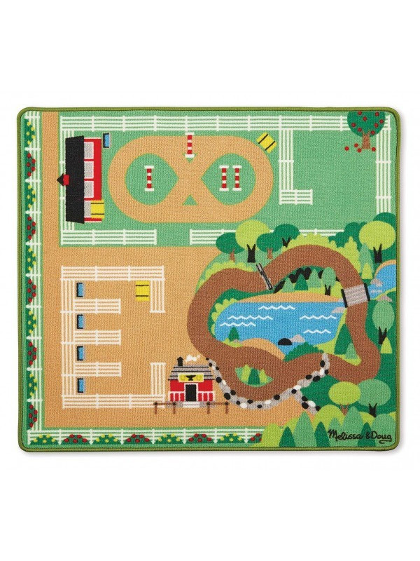 Covor de joaca Ferma calutilor - Melissa and Doug