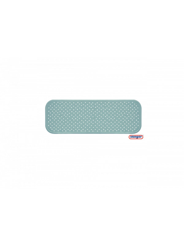 Covoras antiderapant cada 96x34cm, cu ventuze pentru fixare - Bleu
