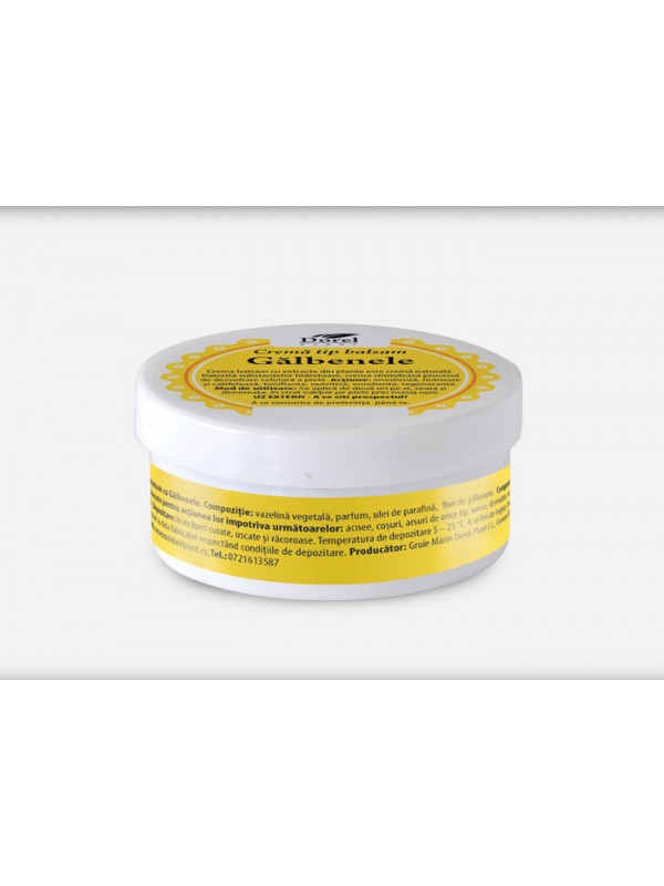 Crema-balsam galbenele 65ml dorel plant