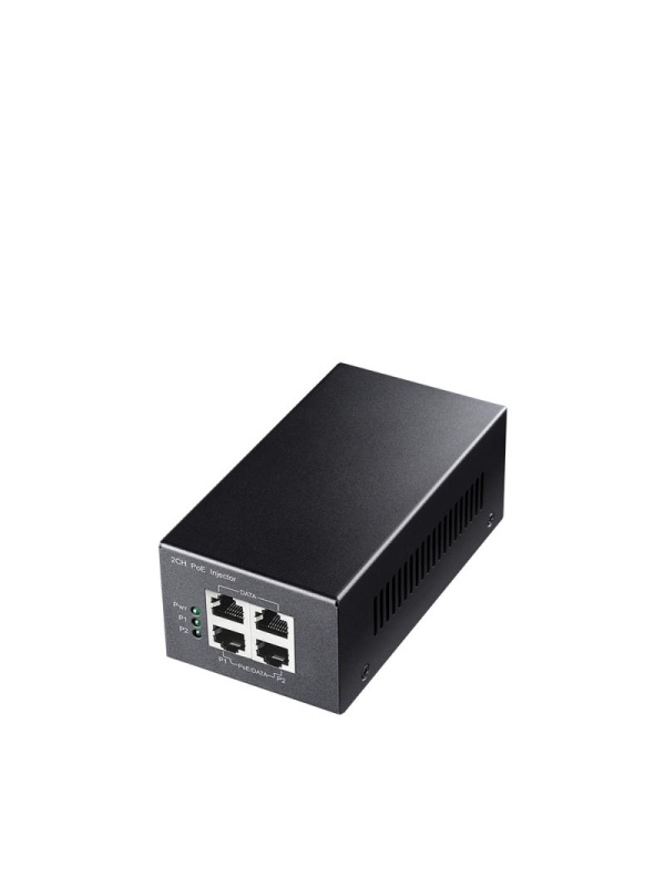 CUDY 2-Channel 30W Gigabit PoE+/PoE Inje