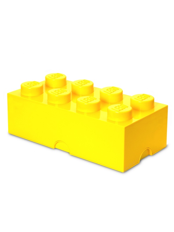 Cutie depozitare LEGO 8 galben