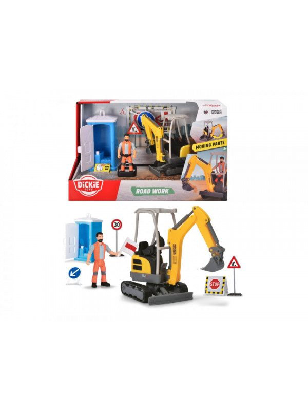 Dickie set pentru lucrari drumuri