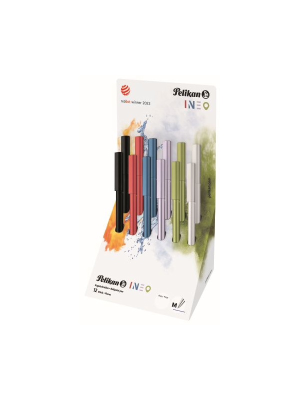 DISPLAY ECHIPAT PIX INEO ELEMENTS, 12 BUCATI, CULORI ASORTATE