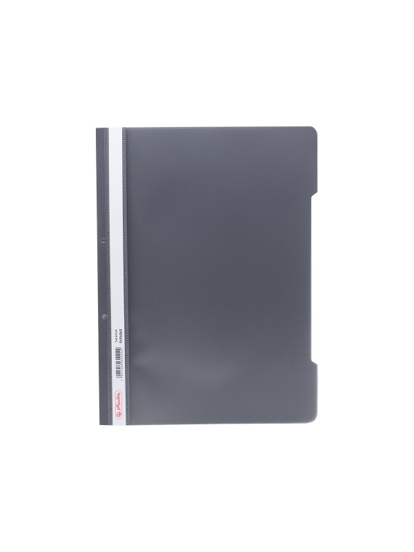DOSAR SINA A4 PP PERFORAT GRI INCHIS BUCATA