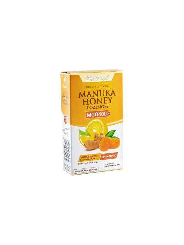 DROPSURI MIERE MANUKA GHIMBIR PICANT LAMAIE VIT.C 15BUC
