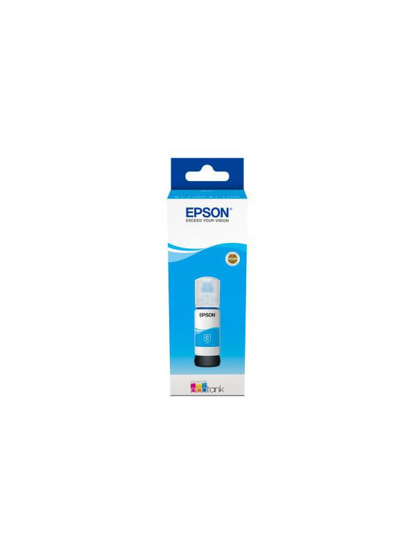 Epson 103 ecotank cyan ink bottle
