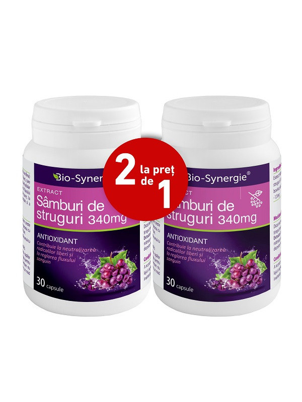 EXTRACT SAMB.STRUGURI 340MG 2*30CPS PCH