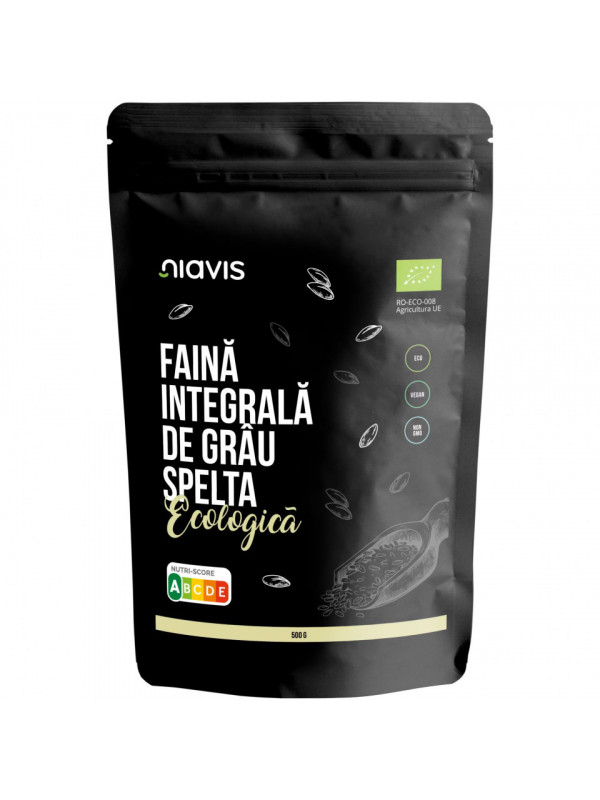 FAINA INTEGRALA DE GRAU SPELTA ECOLOGICA/BIO 500GR