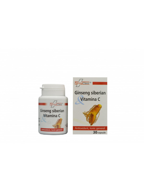 GINSENG SIBERIAN+VIT. C 30CPS