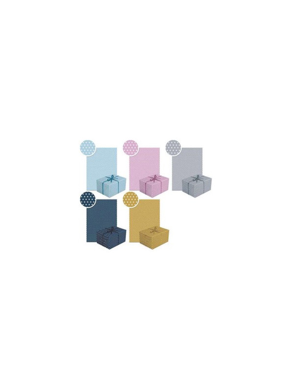 Hartie decorativa, pentru impachetat, dimensiune 200 x 70 cm, design neutral 25, motive asortate