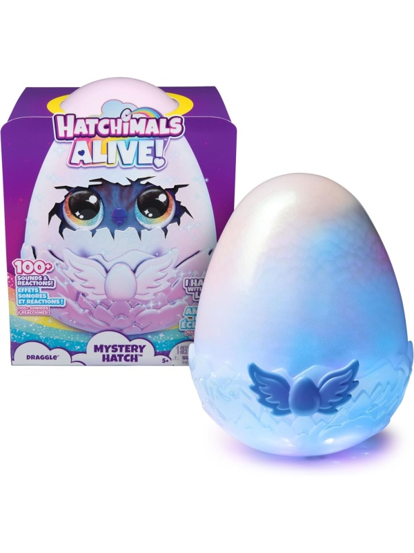 HATCHIMALS ALIVE MISTERY HATCH OU DRAGGLE
