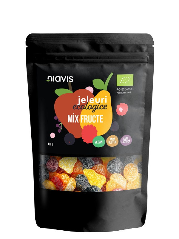 JELEURI ECOLOGICE "MIX FRUCTE" 100GR