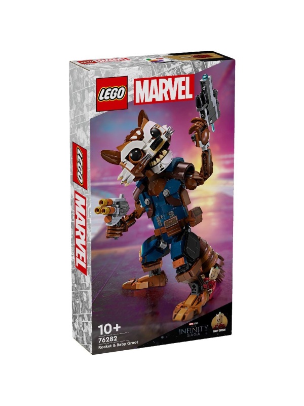 LEGO MARVEL SUPER HEROES ROCKET SI BEBELUSUL GROOT 76282