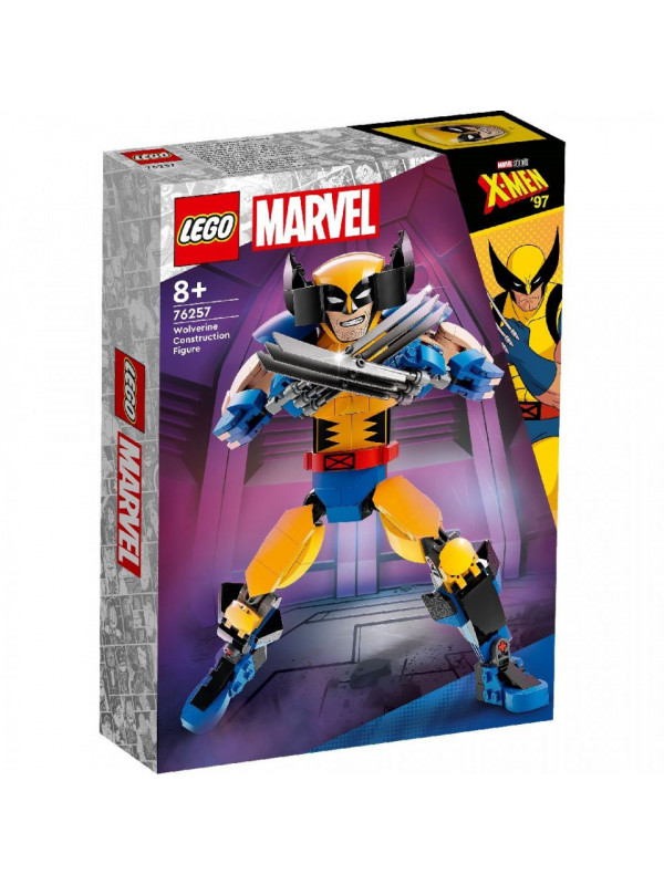 LEGO SUPER HEROES FIGURINA DE CONSTRUCTIE WOLVERINE 76257