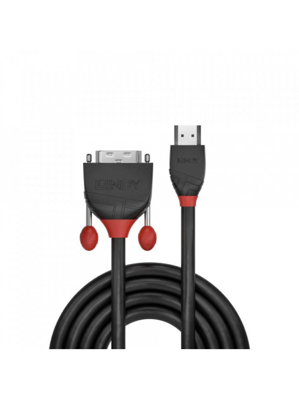 Lindy Cablu HDMI la DVI-D 1m, negru
