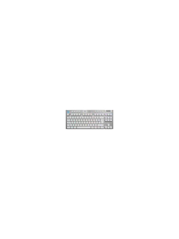 LOGITECH G915 TKL LIGHTSPEED Wireless Mechanical Gaming Keyboard - WHITE - US INT'L - TACTILE