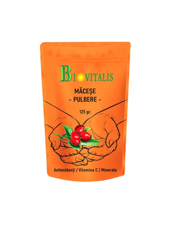 Macese pulbere 125gr Sanoviva Farma