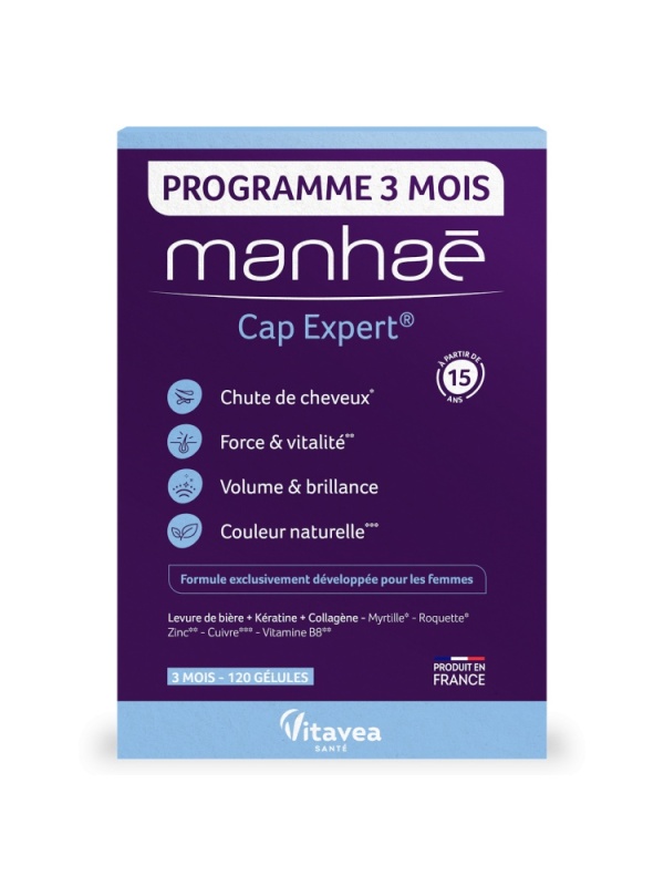 MANHAE CAP EXPERT 120CPS VEGETALE