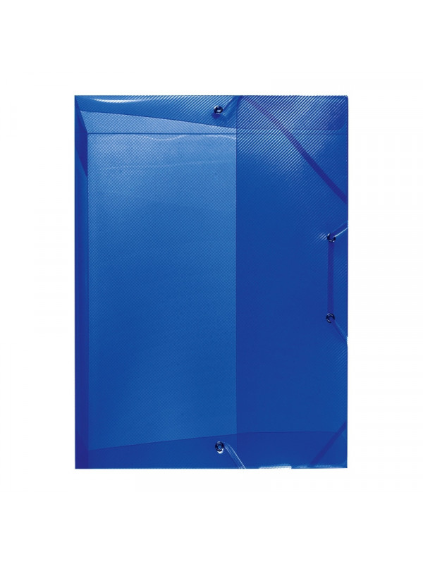 Mapa a4 pp 40mm cu elastic albastra
