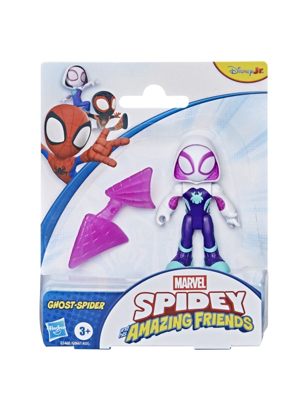 MARVEL SPIDEY SI PRIETENII SAI UIMITORI SET FIGURINA GHOST SPIDER SI ACCESORII