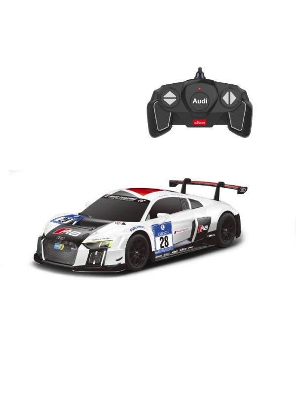 MASINA CU TELECOMANDA AUDI R8 LMS PERFORMANCE ALB SCARA 1 LA 18
