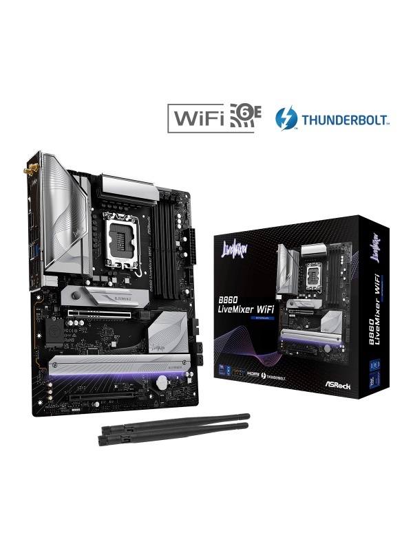 MB Asrock B860 LIVEMIXER WIFI AM5