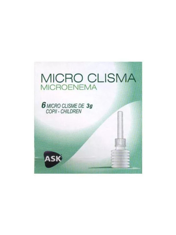 MICROCLISMA STERILA PT COPII 6BUC