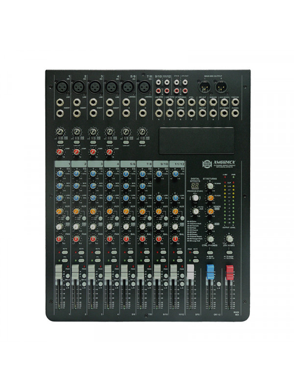 Mixer 12 canale phantom 48v 24bit dsp