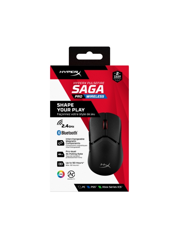 Mouse HP WS Hyperx Pulsefire Saga Pro