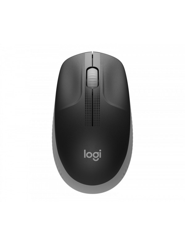 MOUSE LOGITECH, PC sau NB, wireless, 2.4GHz, optic, 1000 dpi, butoane/scroll 3/1, negru / gri, "910-005906"