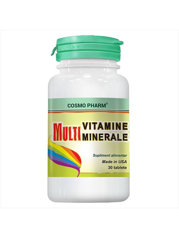 Multivitamine si multiminerale 30tb cosmo pharm
