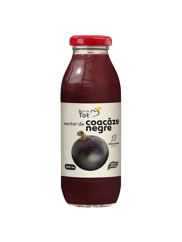 NECTAR COACAZE NEGRE (fara zahar) "BUN DE TOT" 300ml DACIA PLANT