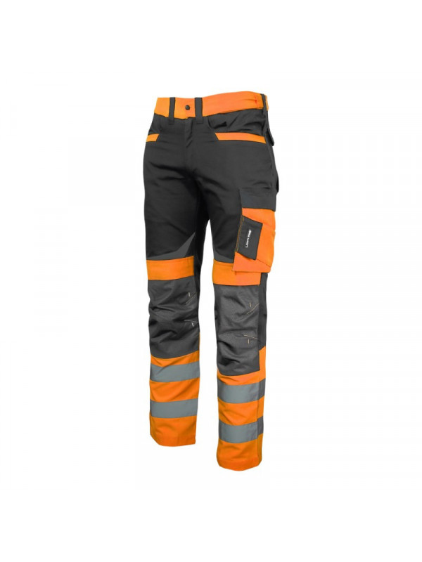 PANTALON REFLECTORIZANT SLIM-FIT / PORTOCALIU - XL