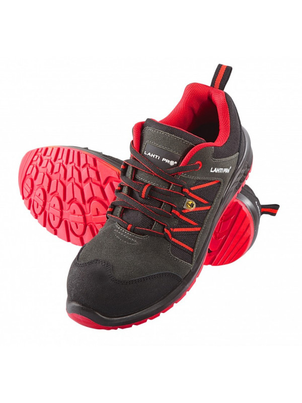 PANTOF PIELE-INTOARSA-TESUT (S1SRC/ESD) - 44