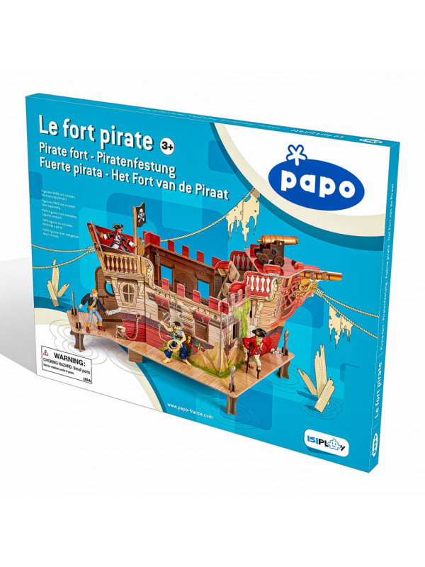 Papo figurina puzzle 3d corabie pirati