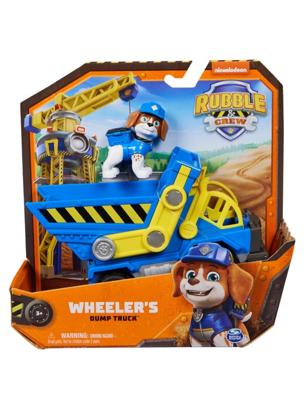 PATRULA CATELUSILOR RUBBLE SI ECHIPA VEHICUL DE BAZA WHEELER