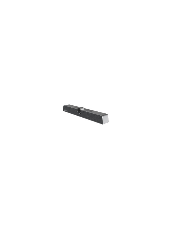 Prestigio Solutions Video Conferencing Collaboration Bar Alpha: UHD, 12MP, 6 mic, 8m (Range), Connection via USB Type-C or AUX
