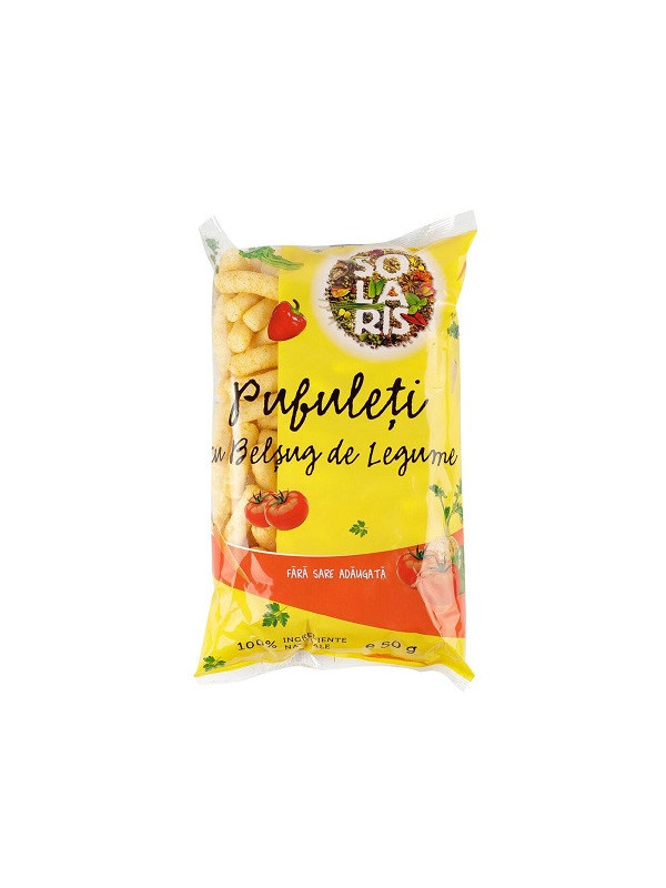 Pufuleti cu belsug de legume fara sare 50g solaris