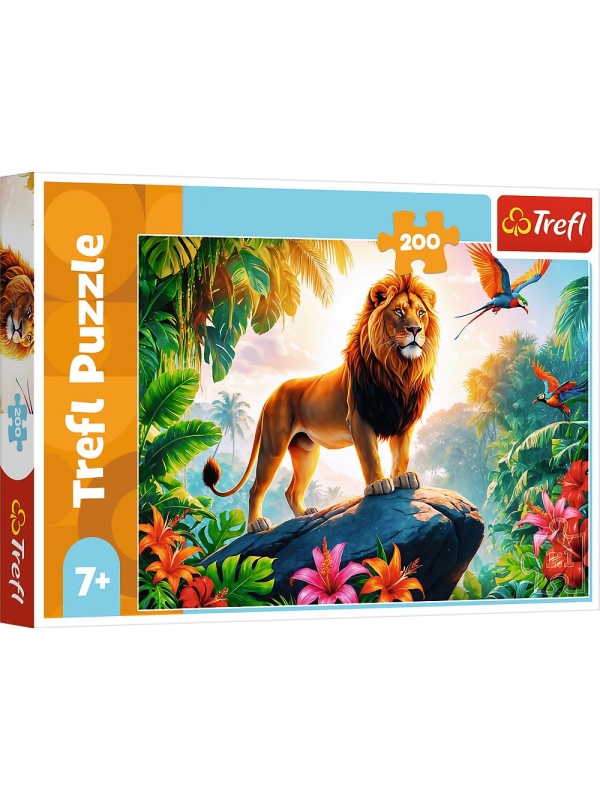 PUZZLE TREFL 200 REGELE JUNGLEI