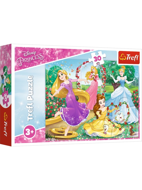 PUZZLE TREFL 30 PRINTESE DISNEY IN GRADINA PALATULUI