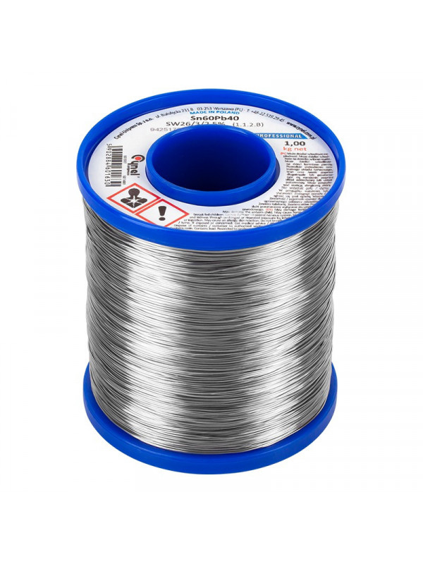 Rola fludor sn60pb40 cynel 2.0mm 1000g