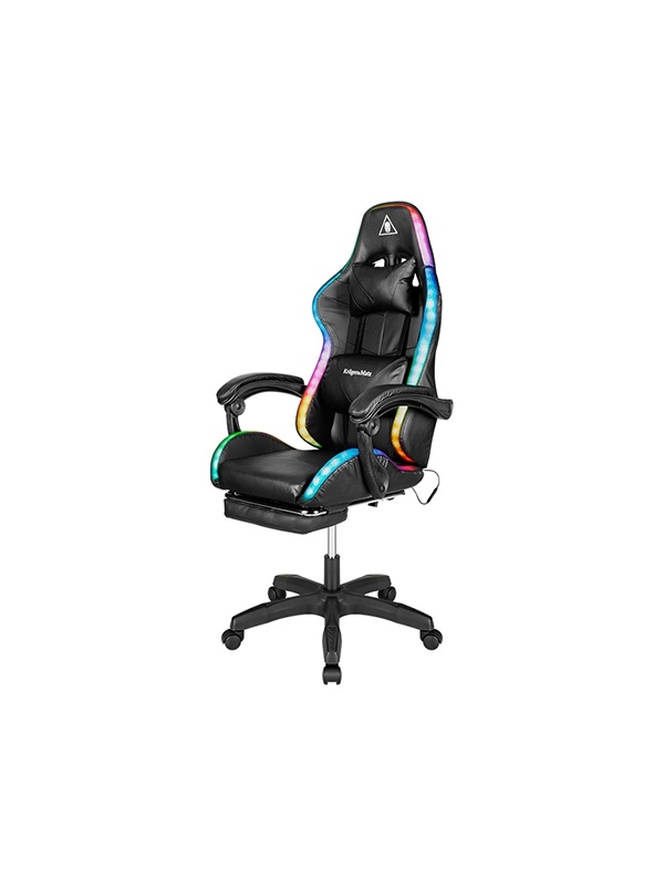 SCAUN GAMING GX-150 NEGRU LED KRUGER&MATZ