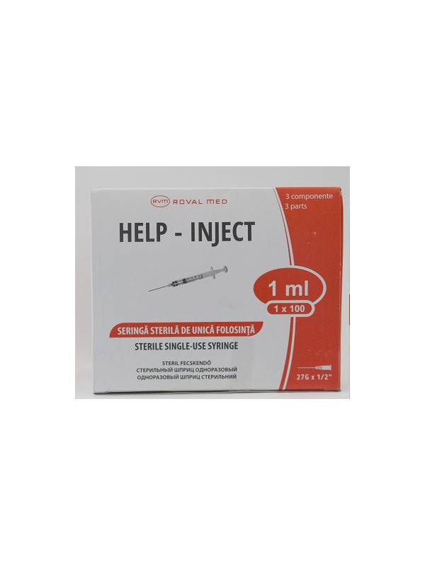 SERINGA INSULINA INDIVIDUALA 1ML AC ATASAT