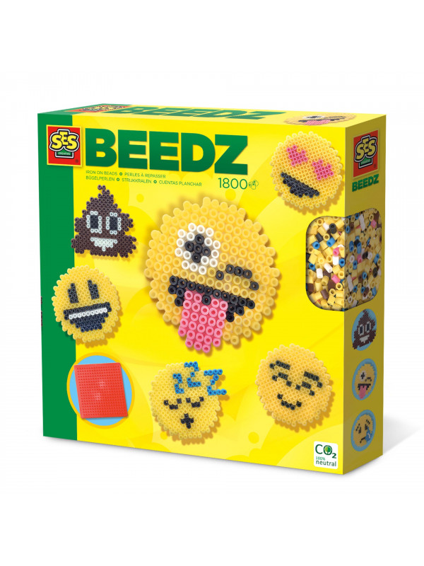 Set creativ Beedz - Margele de calcat Emoticoane