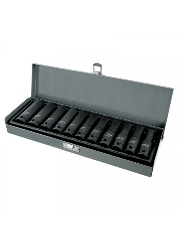 Set tubulare adanci de impact 3/4" 22-41mm - 8p.