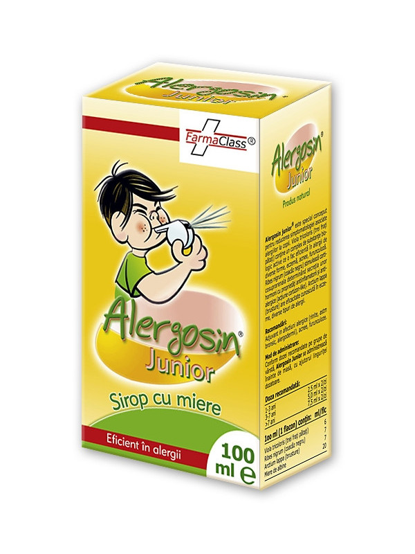SIROP ALERGOSIN CU MIERE JR.100ML
